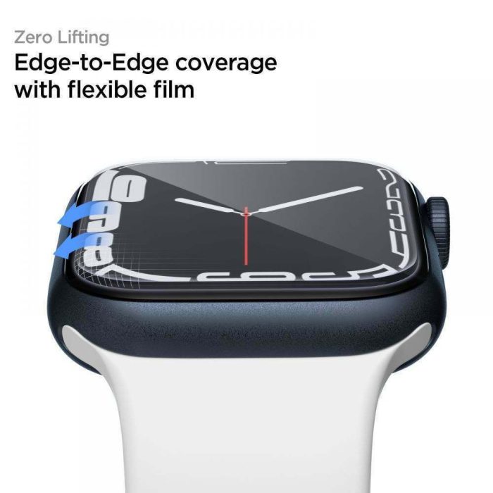 Spigen® (x3.Pack) NeoFlex™ AFL04049 Apple Watch Series 8 / 7 / 6 / SE / 5 / 4 (45mm / 44mm) Premium Screen Protector
