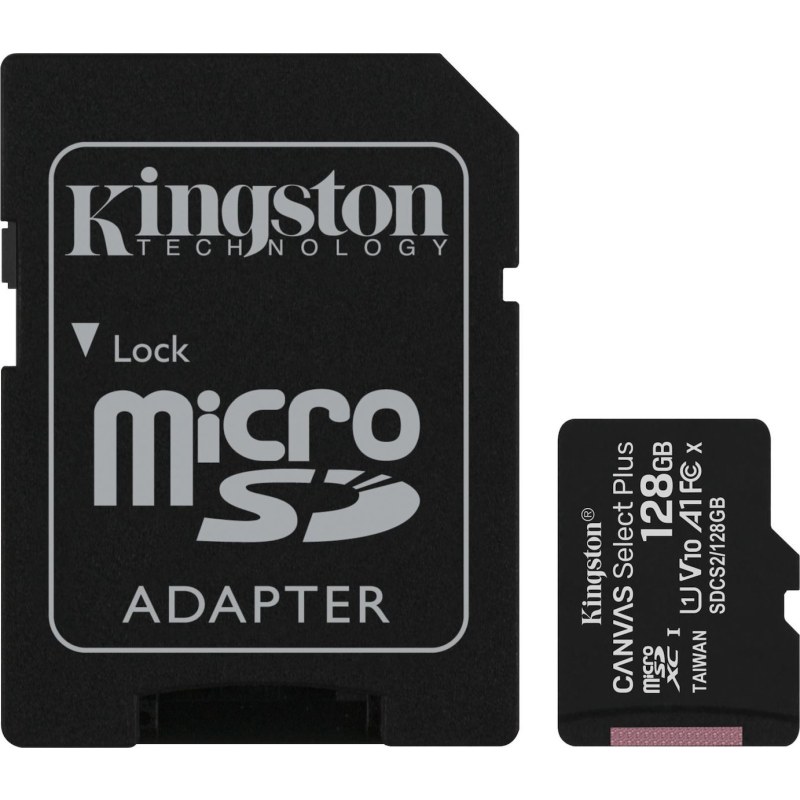 Kingston SDCS2/128GB Canvas Select Plus 128GB warehouse evk wh-evk Λάρισα
