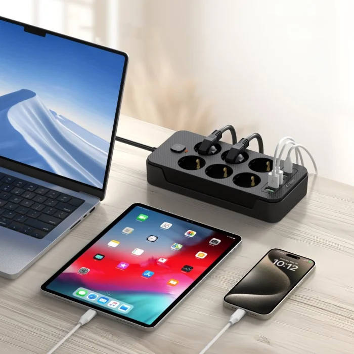 TECH-PROTECT PC6X6 POWER STRIP warehouse evk wh-evk Λάρισα