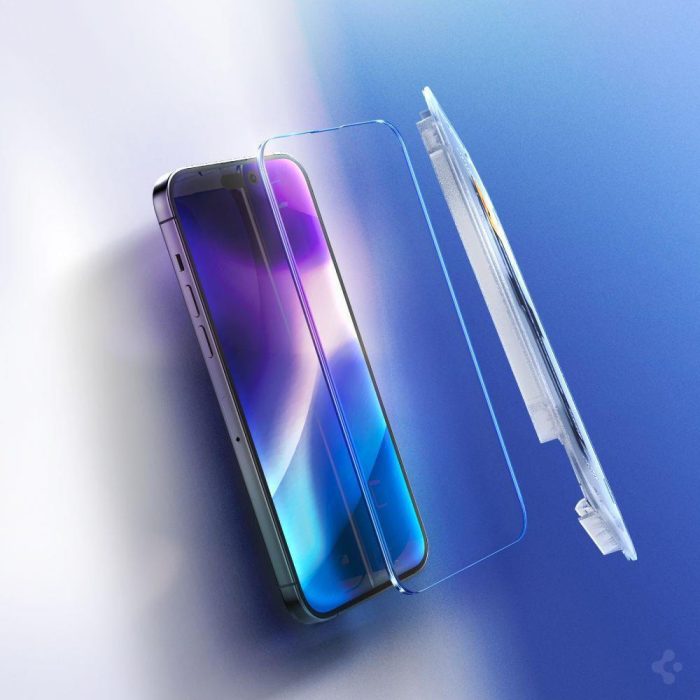 Spigen GLAS.tR ez Fit Apple iPhone 14 Pro warehouse evk wh-evk Λάρισα