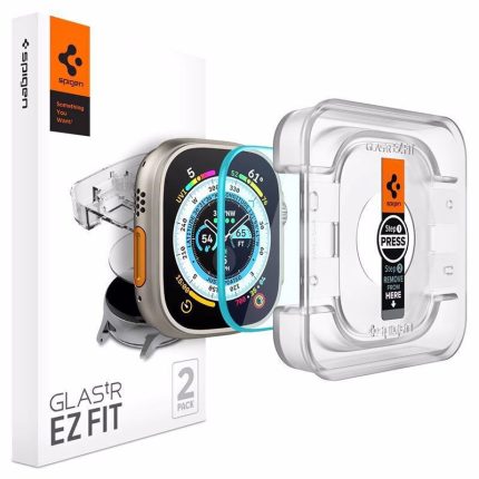 Tempered glass Spigen GLAS.tR ez Fit Apple Watch Ultra 49mm Clear warehouse evk wh-evk Λάρισα