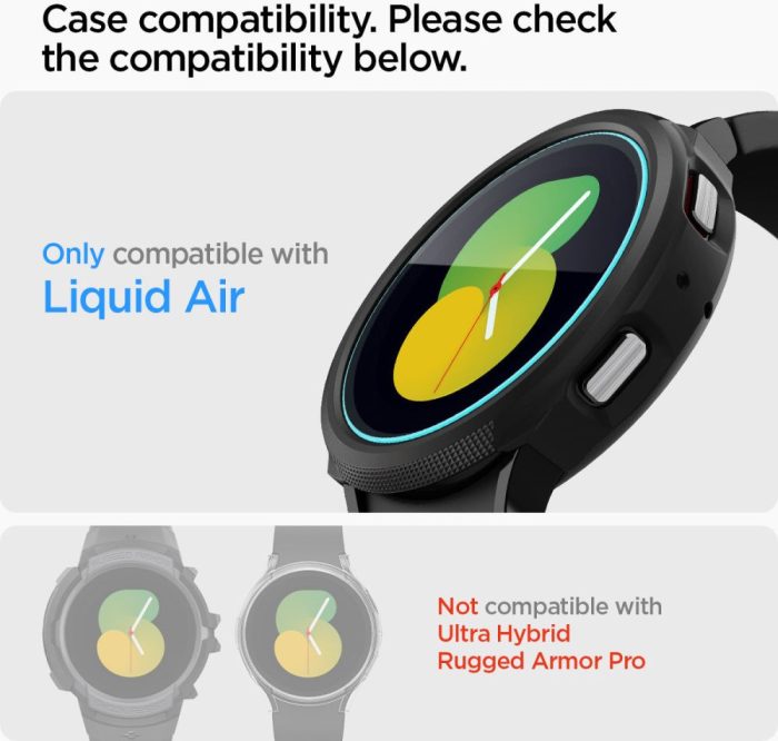 Spigen 2-Pack Tempered Glass Galaxy Watch 5/4 44mm warehouse evk wh-evk Λάρισα