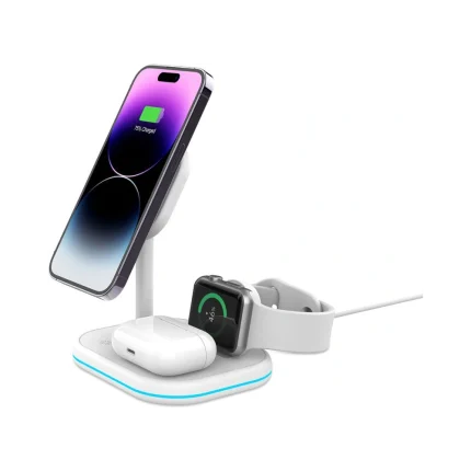 Tech-Protect QI15W-A27 3in1 Magnetic Magsafe Wireless Charger warehouse evk wh-evk Λάρισα