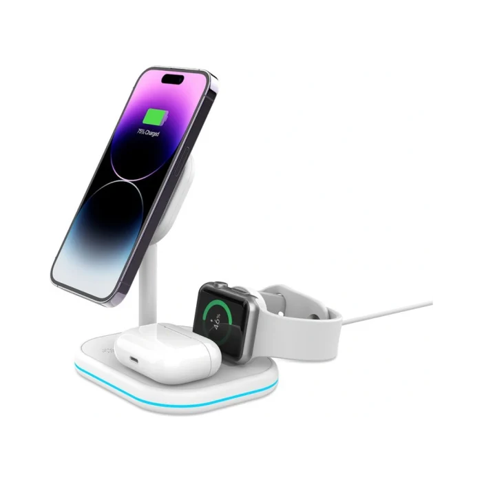 Tech-Protect QI15W-A27 3in1 Magnetic Magsafe Wireless Charger warehouse evk wh-evk Λάρισα