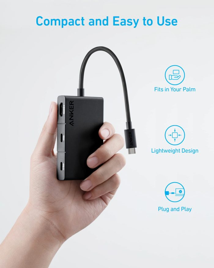 ANKER Hub 332 USB-C 5-in-1 warehouse evk wh-evk Λάρισα