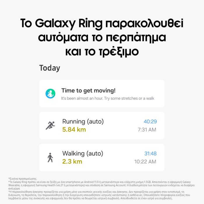 Samsung Galaxy Ring warehouse evk wh-evk Λάρισα
