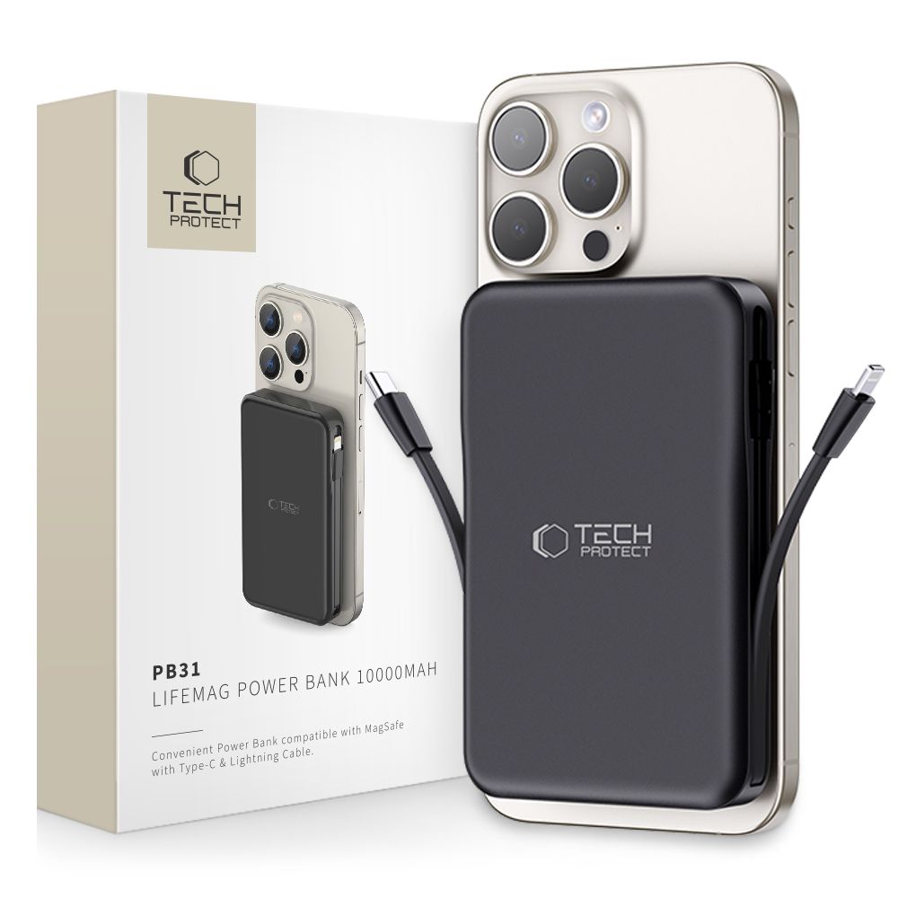 Tech-Protect PB31 Lifemag MagSafe powerbank warehouse evk wh-evk Λάρισα