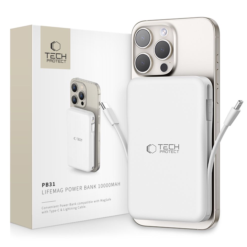 Tech-Protect PB31 Lifemag MagSafe powerbank warehouse evk wh-evk Λάρισα