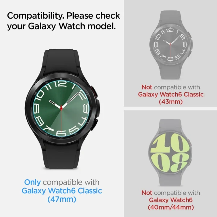 Tempered glass Spigen GLAS.tR ez Fit Galaxy Watch warehouse evk wh-evk Λάρισα