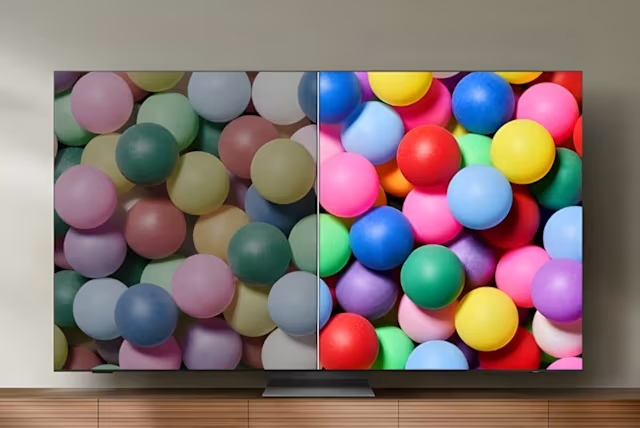 Samsung QLED Q8F τηλεόραση wh evk , warehouse evk, Λάρισα , Ελλάδα, evk.