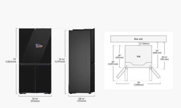 Samsung RM90F67CECEF Ψυγείο ντουλάπα AI wh evk , warehouse evk, Λάρισα , Ελλάδα, evk.