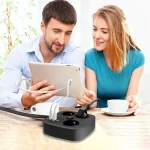 πολύπριζο με θύρες USB-C και USB-A για φόρτιση και ρεύμα - 3 πρίζες warehouse evk wh-evk Λάρισα