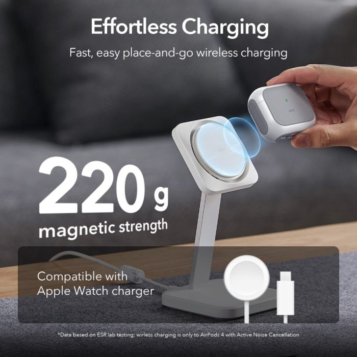 ESR Orbit HaloLock θήκη AirPods με MagSafe διάφανη