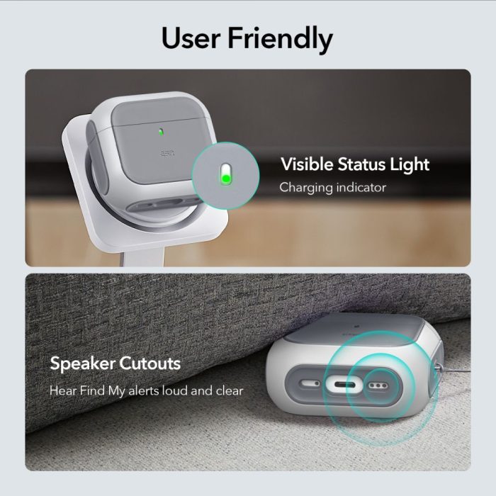ESR Orbit HaloLock θήκη AirPods με MagSafe διάφανη