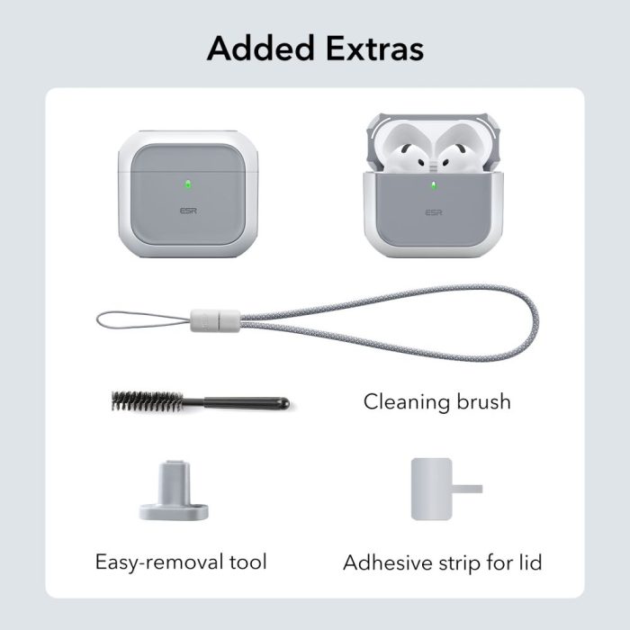 ESR Orbit HaloLock θήκη AirPods με MagSafe διάφανη
