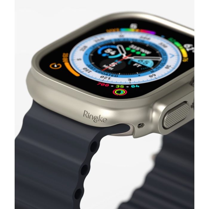 Ringke Slim θήκη Apple Watch Ultra 49mm clear titanium grey σετ