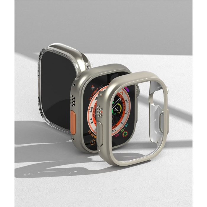 Ringke Slim θήκη Apple Watch Ultra 49mm clear titanium grey σετ