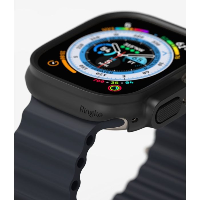 Ringke Slim θήκη Apple Watch Ultra 49mm clear matte black σετ