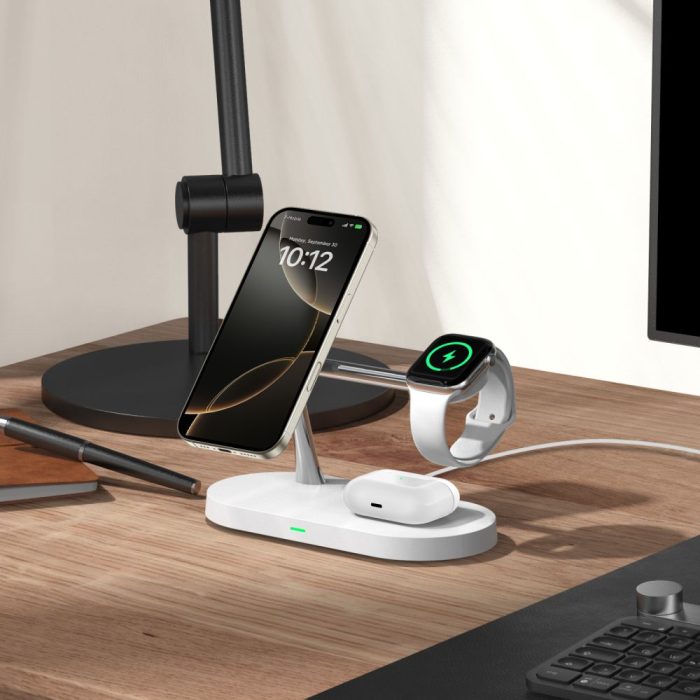 Ασύρματος φορτιστής 3 σε 1 Tech-Protect με MagSafe για iPhone, Apple Watch και AirPods