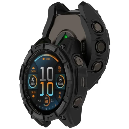 Θήκη Tech-Protect Defense Air για Garmin Fenix 8 47mm – Μαύρη