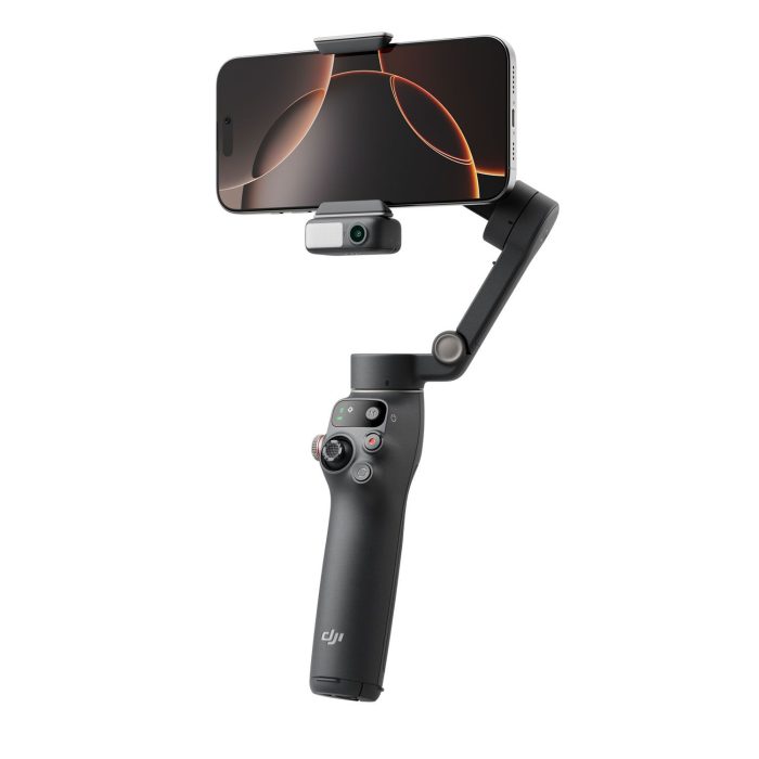 Gimbal DJI Osmo Mobile 7P με ράβδο επέκτασης και AI παρακολούθηση