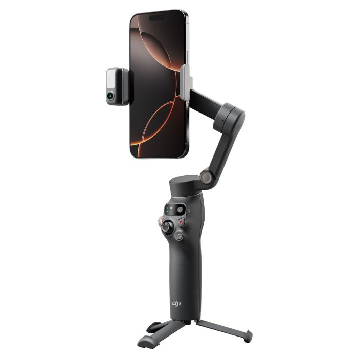 Gimbal DJI Osmo Mobile 7P με ράβδο επέκτασης και AI παρακολούθηση