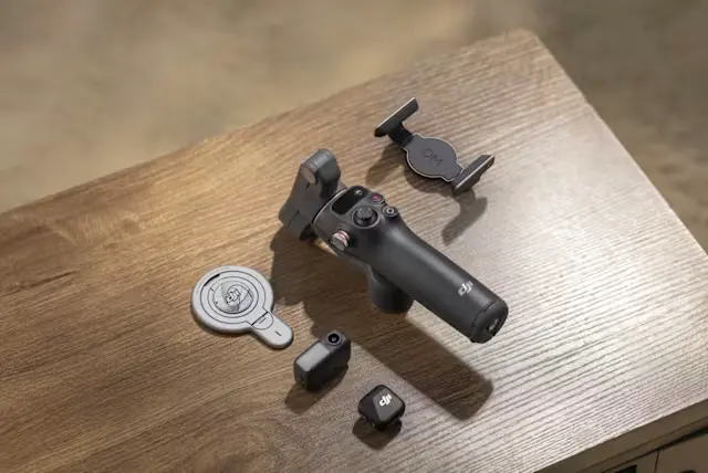 Gimbal DJI Osmo Mobile 7P με ράβδο επέκτασης και AI παρακολούθηση