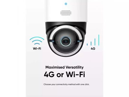 eufy 4G LTE Security Camera με WiFi και ηλιακό πάνελ