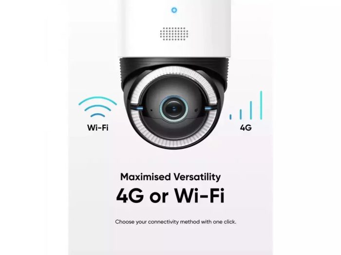 eufy 4G LTE Security Camera με WiFi και ηλιακό πάνελ