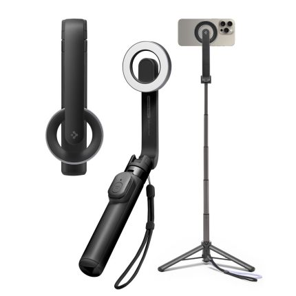 Spigen S571W MagSafe Bluetooth selfie stick τρίποδο μαύρο