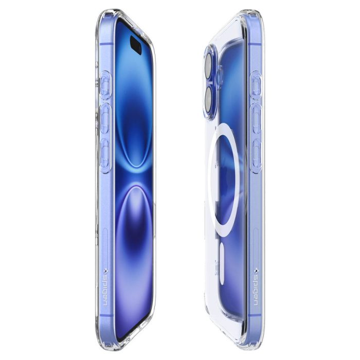 Spigen Ultra Hybrid T MagSafe iPhone 16 θήκη λευκή