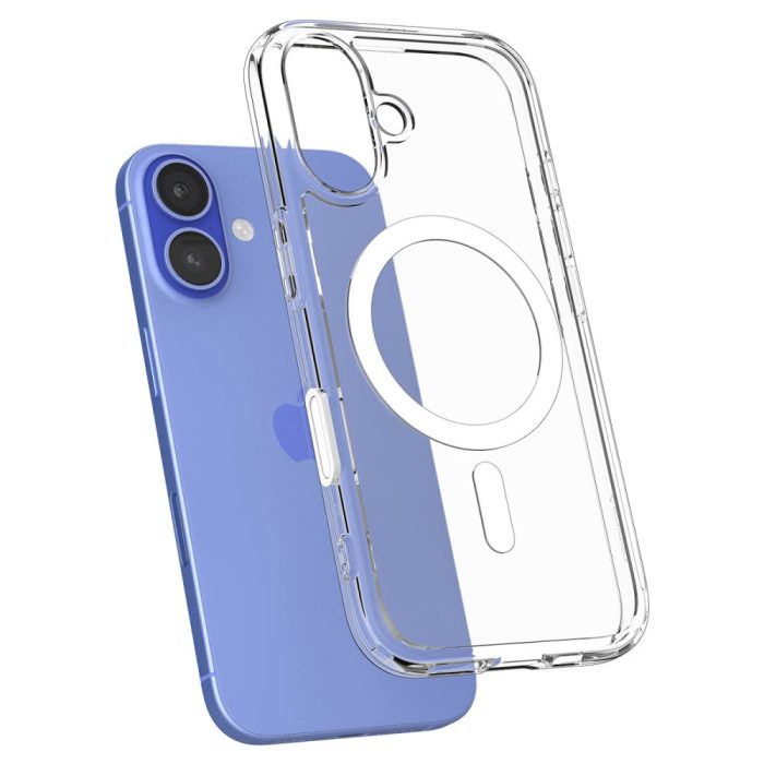 Spigen Ultra Hybrid T MagSafe iPhone 16 θήκη λευκή