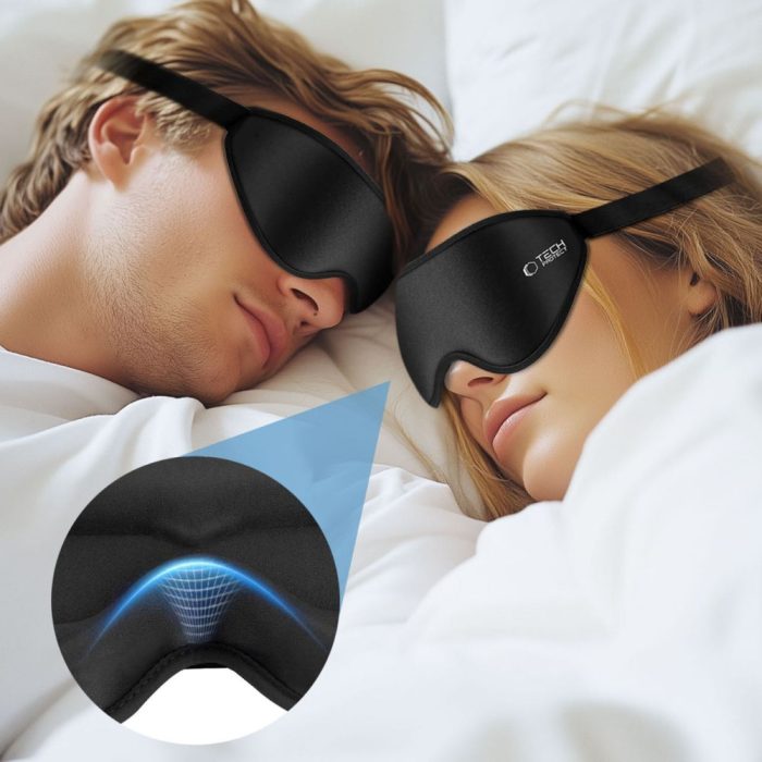Tech-Protect Eyeshade μάσκα ύπνου μαύρη