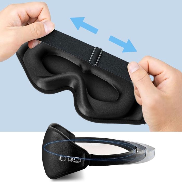 Tech-Protect Eyeshade μάσκα ύπνου μαύρη