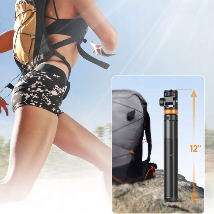 Tech-Protect L03S selfie stick με τρίποδο και Bluetooth