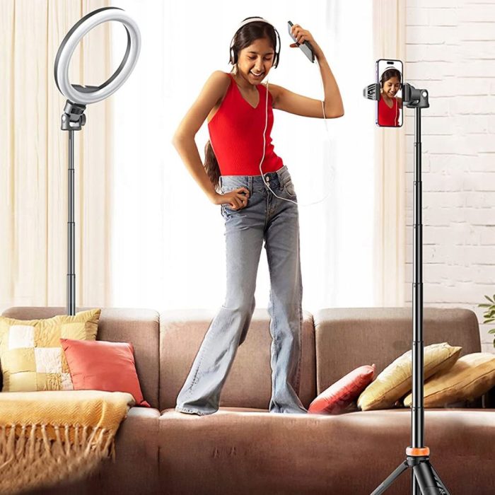 Tech-Protect L03S selfie stick με τρίποδο και Bluetooth