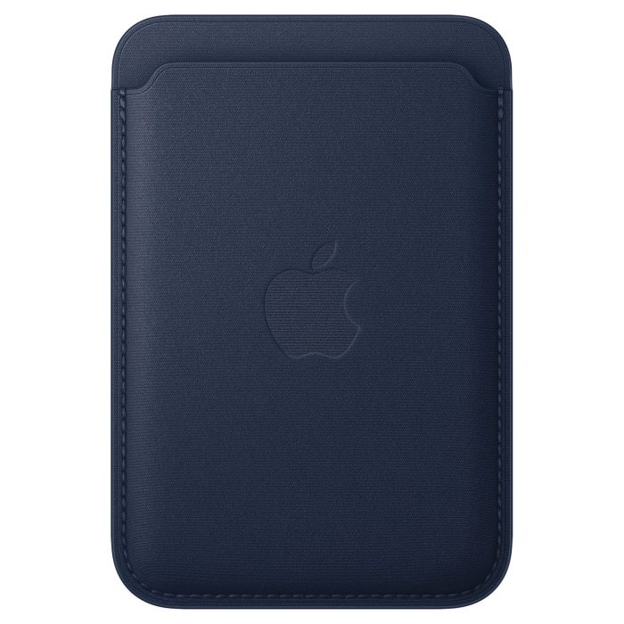 Apple iPhone FineWoven Wallet MagSafe Μπλε – Εμπρόσθια όψη
