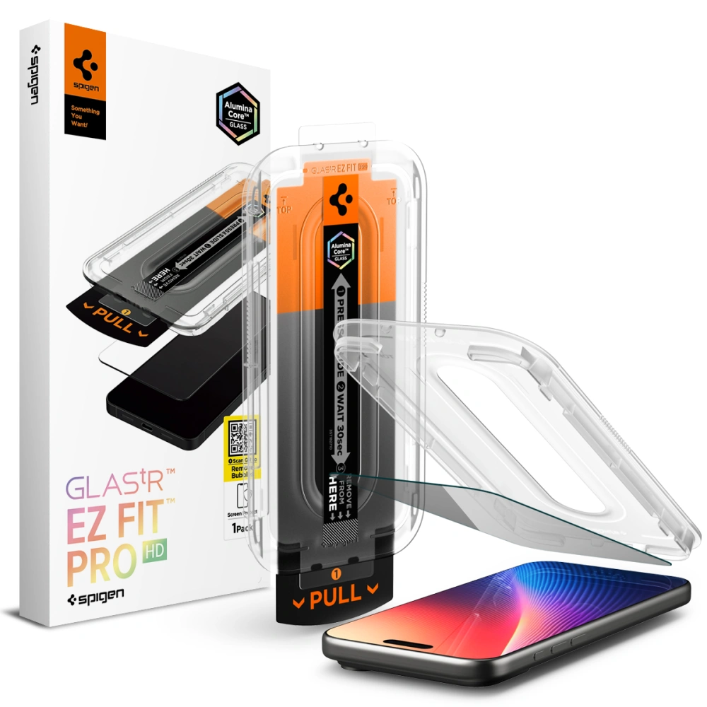 Spigen Glas.tR EZ Fit Pro Privacy iPhone 17 Pro Max Tempered Glass