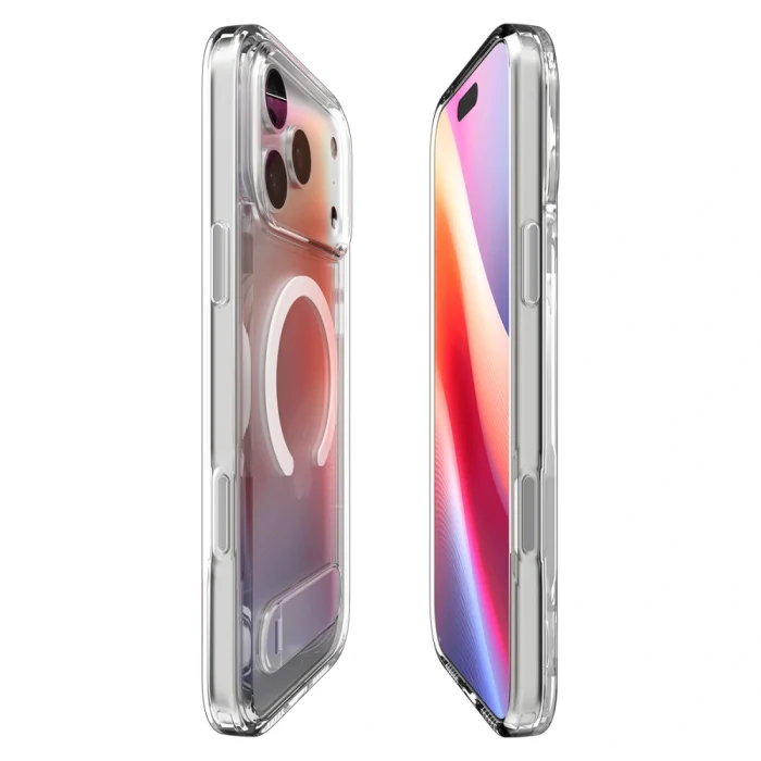 Spigen Ultra Hybrid S Mag MagSafe iPhone 17 Pro Clear White