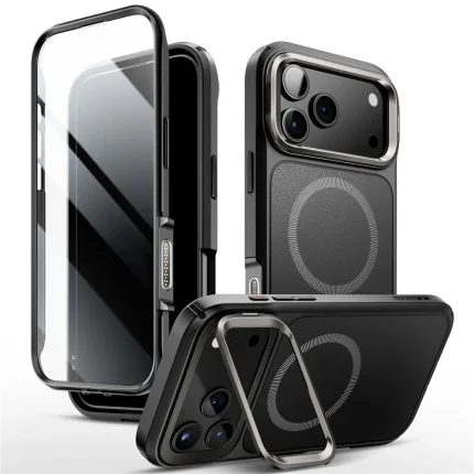 Supcase Ares Flip Mag MagSafe θήκη iPhone 17 Pro Max Black