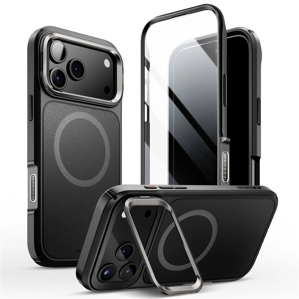 Supcase Ares Flip Mag MagSafe θήκη iPhone 17 Pro Max Black