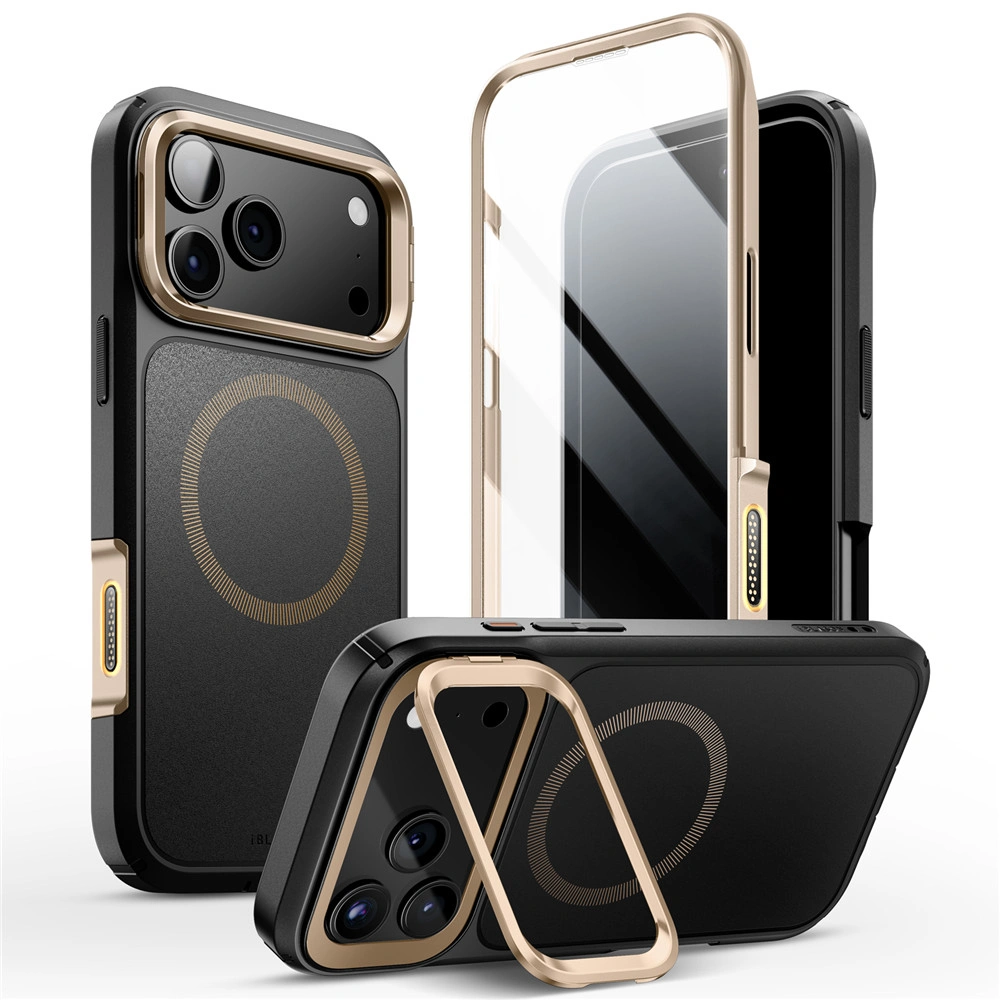 Supcase Ares Flip Mag MagSafe θήκη iPhone 17 Pro Max Desert Gold