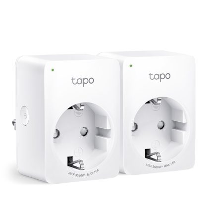 TP-Link Tapo P110 Mini Smart Plug WiFi (2-Pack) – Έξυπνες Πρίζες με Μέτρηση Ενέργειας