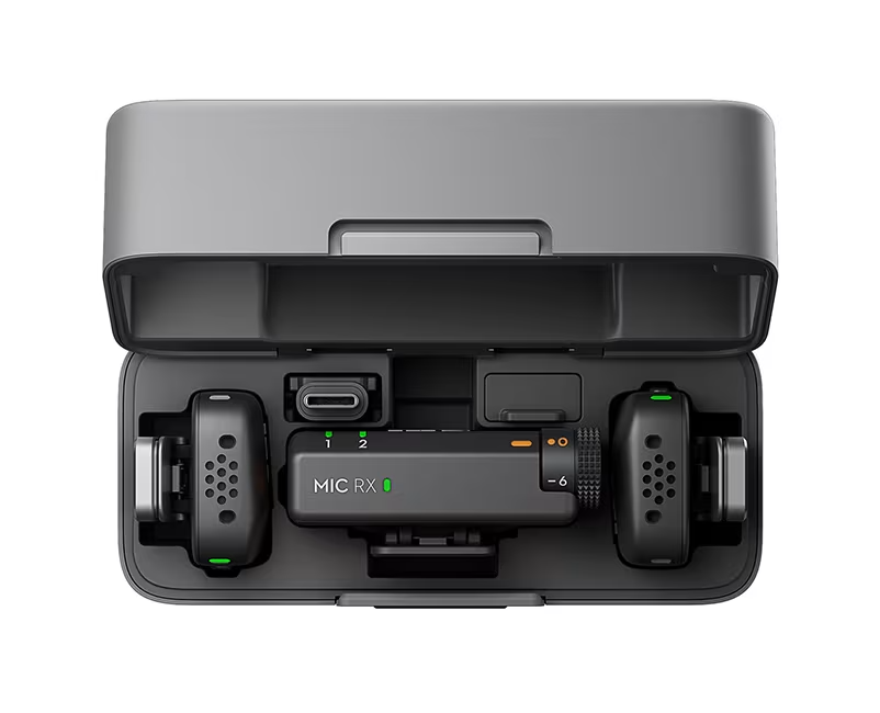 DJI Mic Mini ασύρματο μικρόφωνο με θήκη φόρτισης