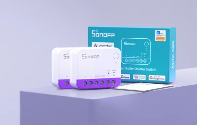 Sonoff MINI-RBS έξυπνος διακόπτης ρολών WiFi σετ 2 τεμαχίων
