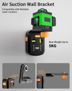 Tyrry DC10 4-in-1 Επαναφορτιζόμενο Laser Αλφάδι με Βάση Τοίχου & Συλλέκτη Σκόνης - Image 3