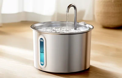 αυτόματη ποτίστρα κατοικιδίων Oneisall inox