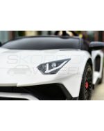 παιδικό ηλεκτρικό αυτοκίνητο Lamborghini 24V λευκό διθέσιο