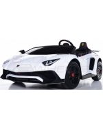 παιδικό ηλεκτρικό αυτοκίνητο Lamborghini 24V λευκό διθέσιο