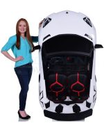 παιδικό ηλεκτρικό αυτοκίνητο Lamborghini 24V λευκό διθέσιο